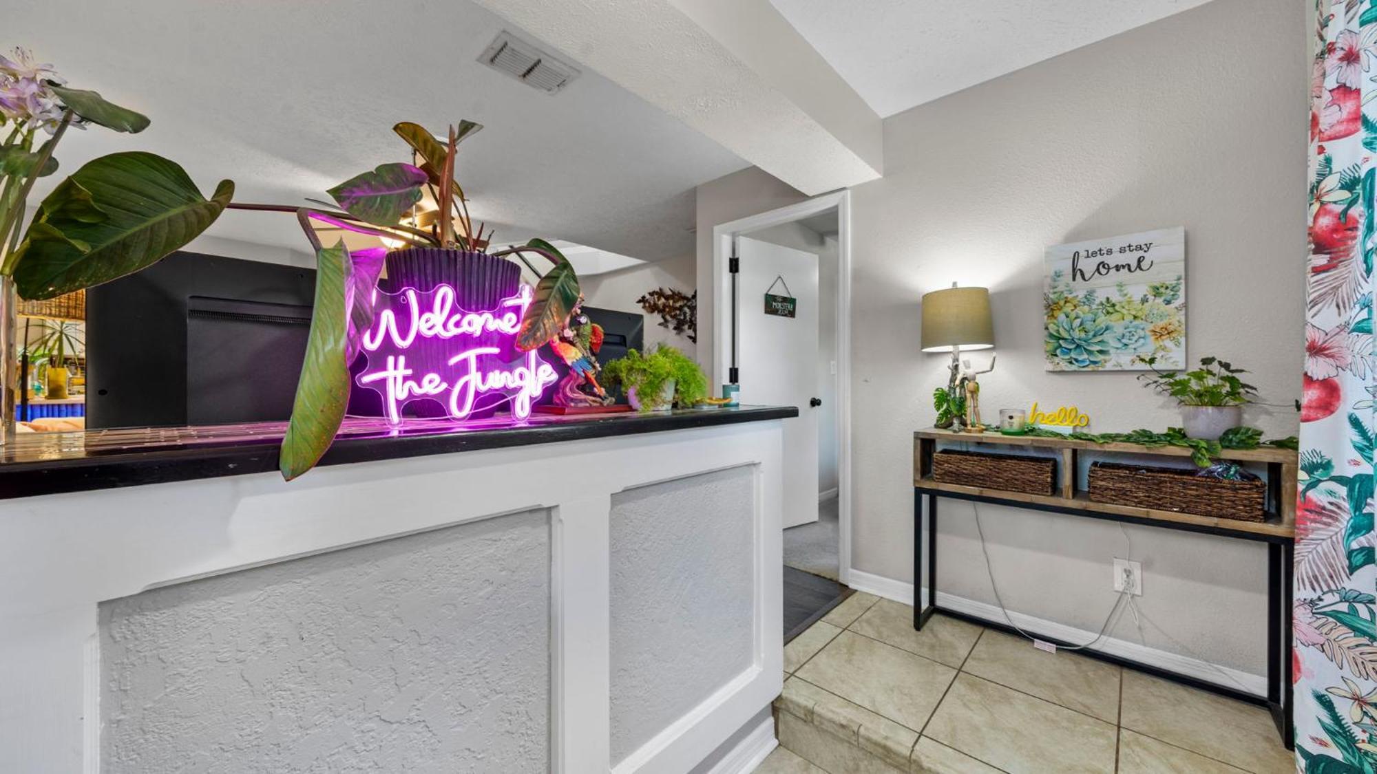 Zen Jungle House By Busch Gardens Sleeps 12 With Outdoor Games & Detached Play Space! تامبا المظهر الخارجي الصورة