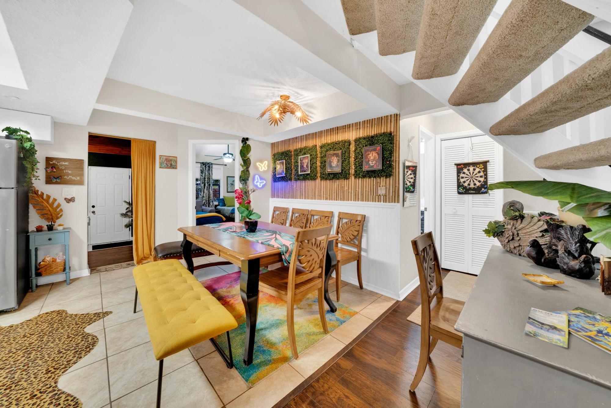 Zen Jungle House By Busch Gardens Sleeps 12 With Outdoor Games & Detached Play Space! تامبا المظهر الخارجي الصورة
